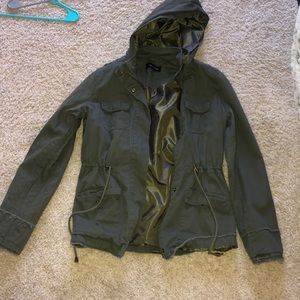 Army green jacket